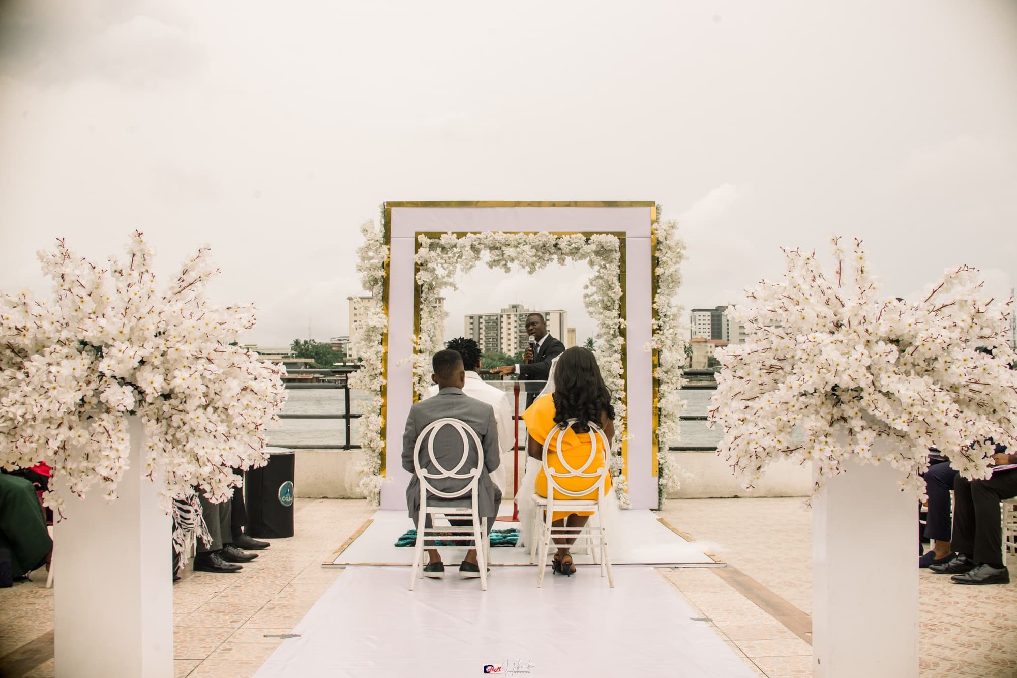 Luxury wedding celebration